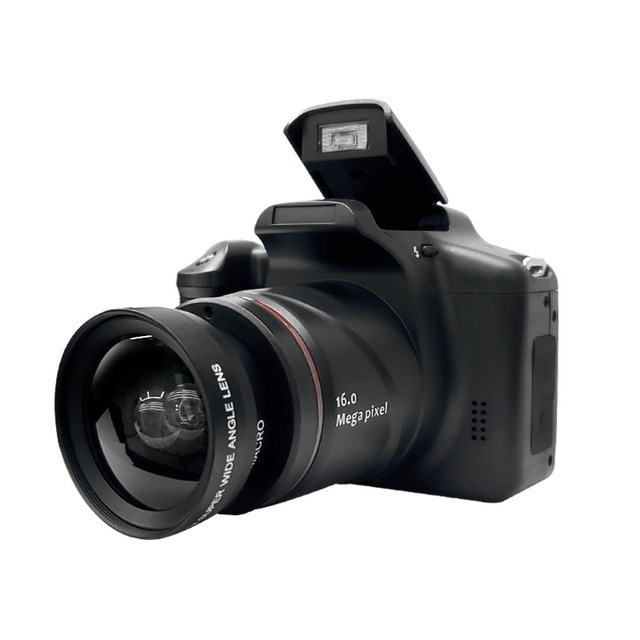 HD Digital Camera Photo and Video Recording DV Photography Mini Vlog Cameras Detachable Wide Angle Lens Smart Camera