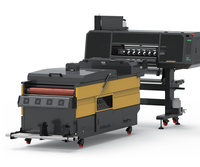 Impresora DTF Industrial de 2 Cabezales Epson I3200 con Placa Hoson, Impresora Directa a Película de 60 cm para Impresión de Camisetas