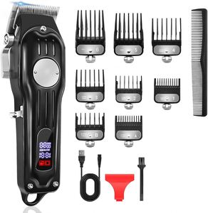 Cortadora de Cabello Inalámbrica Profesional Fnctopgee con Pantalla LCD, Recargable por USB, Resistente al Agua IPx4, para Uso Doméstico, en Inglés y Francés - Product Image 1