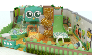 Équipement de terrain de jeu intérieur sur le thème de la jungle <span class=keywords><strong>Maison</strong></span> de jeux avec fosse à balles Labyrinthe Glissade Aires de jeux souples Haute capacité pour le bonheur <span class=keywords><strong>des</strong></span> enfants - Product Image 3