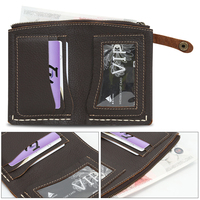 Dompet Kartu Kulit Asli Pria Dompet Koin Wanita Pria Custom Grosir Merek Wanita Dompet Jepit Uang