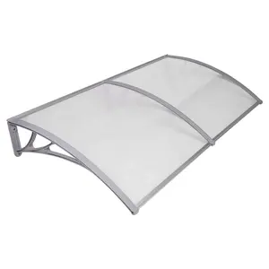 Outdoor Awning Door Canopy Window Awning Patio Eaves Canopy Modern Polycarbonate UV Rain Snow Protection Door Awning