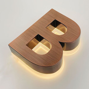 3D chữ Backlit dấu hiệu cửa hàng cửa hàng chiếu sáng biển báo dấu hiệu kinh doanh cho quảng cáo ngoài trời Logo alphbate biển quảng cáo - Product Image 6