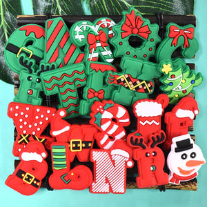 Accessori <span class=keywords><strong>di</strong></span> design per zoccoli più <span class=keywords><strong>di</strong></span> loro mostrano Charms lettere <span class=keywords><strong>di</strong></span> natale decorazioni regolari zoccolo - Product Image 2