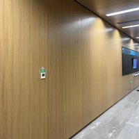 Bon prix Revêtement mural en acier modulaire de qualité supérieure pour bureau Panneau mural de protection personnalisé pour salle de classe Hôtel Galerie Ascenseur