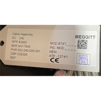 Conjunto de Cables Meggitt Vibro-Meter EC 240 922-240-000-331 para Control Industrial, Programación PLC, Comunicación RS485, 240V PAC