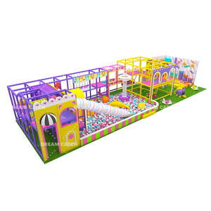 Giấc Mơ Bắt Tùy Chỉnh 120 Mét Vuông Trẻ Em Trò Chơi Tương Tác Mềm Chơi Trẻ Em Thương Mại Sân Chơi Trong Nhà Với Lớn Slide Bóng Pit - Product Image 2