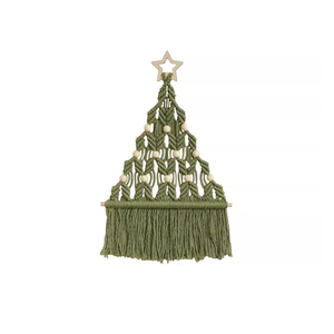 Kingwillow alta qualità macramè appesa a parete <span class=keywords><strong>natale</strong></span> decorazione per la casa Boho macramè decorazione per la casa di <span class=keywords><strong>natale</strong></span> fatto a mano - Product Image 1