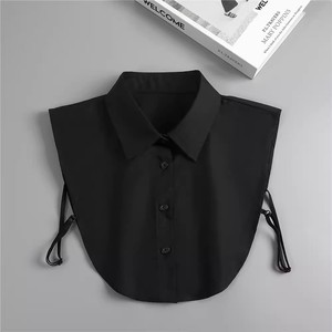 取り外し可能なハーフフェイクディッキーカラーブラウス（女性用シャツ） - Product Image 3