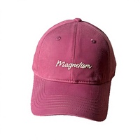 Casquette Souple Non Structurée OEM Brodé avec Lettre pour Hommes et Femmes