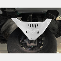 Plaque de protection de pare-chocs avant en alliage Al-Mg 8 mm FK Heavy Duty pour BYD Leopard 5 SILVERY, protection de dessous de caisse modèle JK-BAO5-DH, garantie à vie