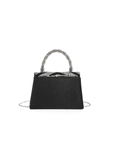 Bolsos de Mano de Lujo de Alta Calidad, de Diseñador, de Marca Famosa, para Mujer, Bolsos de Noche con Cadena, Negros, de Gran Capacidad - Product Image 5