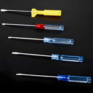 Mini Crystal <b>Screwdriver</b> 3mm Slotted Phillips <b>Screwdriver</b> Transparent Handle 45# Steel <b>Screwdriver</b> for Electronic Repair - Product Image 5