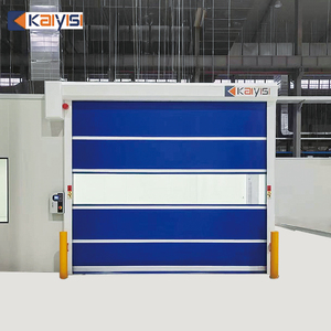 Customized High-Speed Automatic Roll up PVC <strong>Door</strong> with Transparent Window - Product Image 1