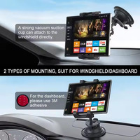 88mm TPU ventouse bus voiture taxi camion support de téléphone fixation rotatif support de tablette 17mm base de montage à bille
