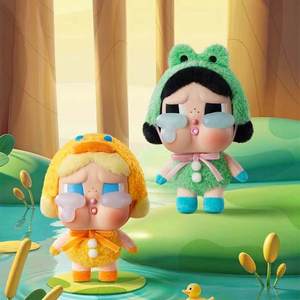 100% Authentique Original Popmart CRY BABY Crying <span class=keywords><strong>Again</strong></span> Series - Peluche en vinyle avec visage, boîte mystère, jouets en peluche, porte-clés pour cadeau - Product Image 2