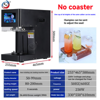 Machine de scellage automatique électrique pour bouteilles en PET et canettes de soda, pour l'emballage de boissons et de bubble tea, fabriquée en usine