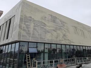 Panneau mural en alliage d'aluminium perforé sur mesure pour villa, murs-rideaux modernes, imperméables et résistants à la corrosion - Product Image 5