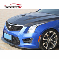 Pour Cadillac ATS mise à niveau ATS V Kit de carrosserie Kit de carrosserie de calandre de capot de pare-chocs avant