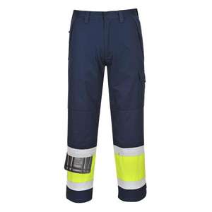 PORTWEST - MV26YNRXXXL Pantalón de alta visibilidad Modaflame Amarillo/Azul Marino-EAN 5036108262946 ROPA DE TRABAJO RESISTENTE A LLAMAS - Product Image 1
