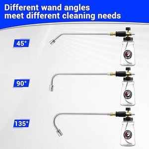 Phun xà phòng bọt chai áp lực máy giặt bọt pháo với 3 Đũa góc khác nhau - Product Image 6