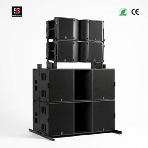 Lasesound K3 Dual 12 pouces Haut-parleur de scène professionnel 900W RMS 143dB SPL 4 compresseurs de compression Haut-parleur PA CE RoHS LS-K3 K3 - Product Image 2