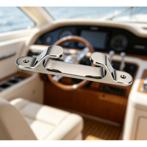 Cleat de amarre y anclaje hueco de acero inoxidable 316 de 6 pulgadas, tipo Fairlead recto para proa de barco/yate - Product Image 6