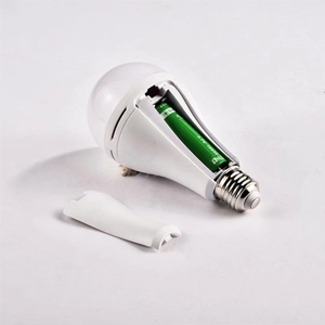 Lampe <span class=keywords><strong>LED</strong></span> <span class=keywords><strong>rechargeable</strong></span> portable à <span class=keywords><strong>batterie</strong></span> amovible, longue durée de vie, lampe de secours pour le camping, ampoule universelle E27 - Product Image 5