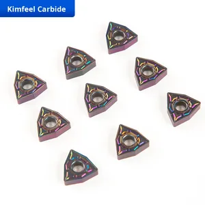 WNMG80408-GF Peach-Shaped HRC95 Hardness <strong>CNC</strong> <strong>Inserts</strong> With 5mm Hole Diameter <strong>for</strong> Tool Turning And Various Applications - Product Image 2