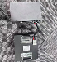 Batterie LiFePO4 TSX Power 72V 25Ah avec BMS intelligent intégré, boîtier en acier laminé à froid 1200 cycles, 2000W électrique