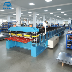 联耐全自动双层屋顶机<span class=keywords><strong>R</strong></span>板和AG板在美洲热销建筑材料 - Product Image 1