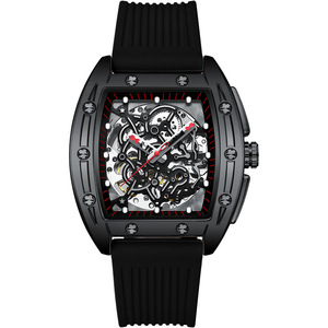 Nhà Máy Bán Hàng Trực Tiếp Của Nam Giới Rỗng Tự Động Đồng Hồ Cơ Khí Rượu Vang Thùng Loại Của Nam Giới Đồng Hồ Chất Lượng Tốt Người Đàn Ông Đồng Hồ - Product Image 4