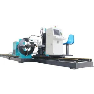 Supercnc 8 trục ống vuông ống tròn vát Góc ống <span class=keywords><strong>CNC</strong></span> Plasma Máy cắt plasma - Product Image 1