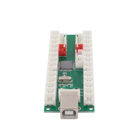 Placa Controladora USB con Codificador de Retardo Cero para PC/PS3/iOS/Android, Kit de Juego Arcade DIY para 1 Jugador