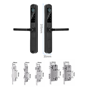 कासमैन स्रोत मूल्य डबल साइड स्लिम स्लाइडिंग दरवाजा लॉक असतत विला आउट डोर कीपैड ट्यूया स्मार्ट दरवाजा लॉक - Product Image 5