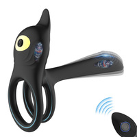 Da Ji App-gesteuerter Penisring mit kabelloser Fernbedienung, Vibrationsfunktion, Unisex Co-Shock-Gerät für Ehemann und Ehefrau, Erwachsenen-Sexspielzeug