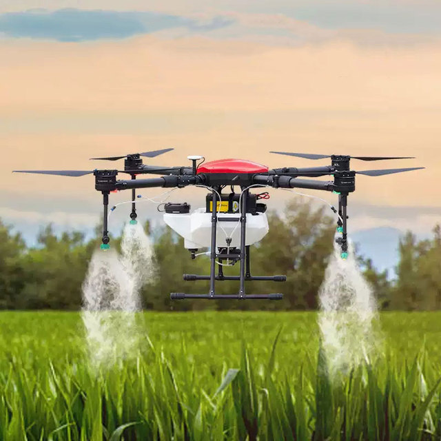 New Arrival High-Accuracy Low Maintenance Multiple Rotors Agricultural Drone UAV Sprayer with 10L Water Tank for Farm Use