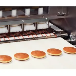 Máquina industrial de bolo Dora Chalbori-ppang que faz a máquina de fazer bolo Dora linha de produção para venda