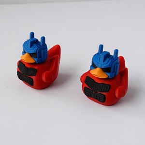 Vashine 3D in PLA máy biến áp Optimus thủ Vịt trang trí nội thất vui Bộ sưu tập đồ chơi thân thiện với môi Vật liệu toi - Product Image 3