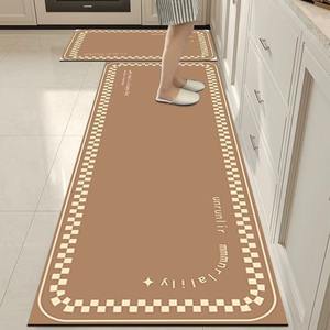Keset dapur ringan antiselip, karpet kotor tahan air dan pembersih minyak untuk penggunaan rumah tangga - Product Image 4