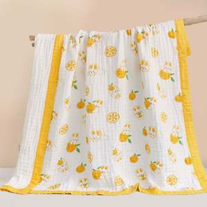 Custom 100% Organic Cotton Security <b>Blanket</b> <b>Baby</b> Soft <b>Blanket</b> for <b>Boys</b> and Girls - Product Image 4