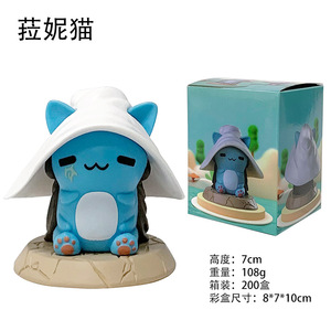 <span class=keywords><strong>Figuras</strong></span> de <span class=keywords><strong>Elden</strong></span> <span class=keywords><strong>Ring</strong></span>, Mini Melina, Ranni, Gato, Lobo Furioso, Figura de Acción de PVC, Modelo de Juguete, Adorno para Escritorio o Coche, Coleccionable, Venta al Por Mayor - Product Image 4