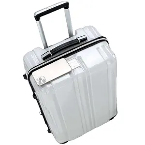 High Quality Travel Trolley 4 Wheels ABS Luggage Trolley Suitcases Sets For Long-distance Travel