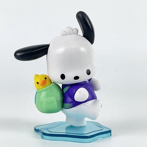 7pcs/set Wholesale Mini Anime Action Figures Pochacco Car Cake Baking Decoration Doll Ornament Cake <b>Blind</b> Box Toy - Product Image 4