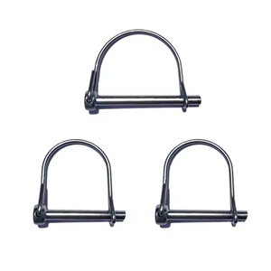 Steeltreks Vente en gros en usine Outils de quincaillerie Fixations Chape de verrouillage en fil d'acier <span class=keywords><strong>Arbon</strong></span> Goupilles rondes en fil métallique/Goupille à ressort/Goupilles de verrouillage de type D - Product Image 2