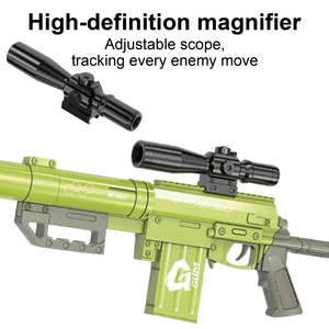 Fucile Giocattolo AWM Sniper Realistico con Guscio in Plastica di Alta Qualità, Proiettili Morbidi in Schiuma EVA, per Bambini - Product Image 6