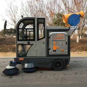 Hot Selling Floor Cleaning Machine Outdoor Street Road Ride on Auto Scrubber Mobile - Product Image 6