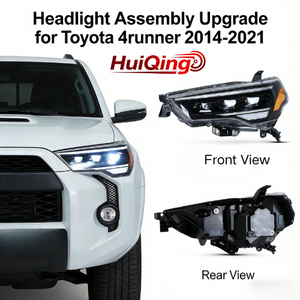 Conjunto de Faros Delanteros Mejorados para <span class=keywords><strong>Toyota</strong></span> <span class=keywords><strong>4Runner</strong></span> 2014 2015 <span class=keywords><strong>2016</strong></span> 2017 2018 2019 2020 2021 - Product Image 4