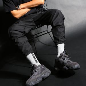 KANGYI personnalisé marque de mode coton chaussettes Skateboard sport <span class=keywords><strong>Yeezy</strong></span> équipage chaussettes hommes - Product Image 5