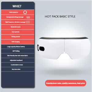 Outils de massage pour les yeux, électriques, sans fil, intelligents, chauffants, produit relaxant pour les yeux, masque de massage musical Bluetooth, masseur oculaire avec chaleur - Product Image 2